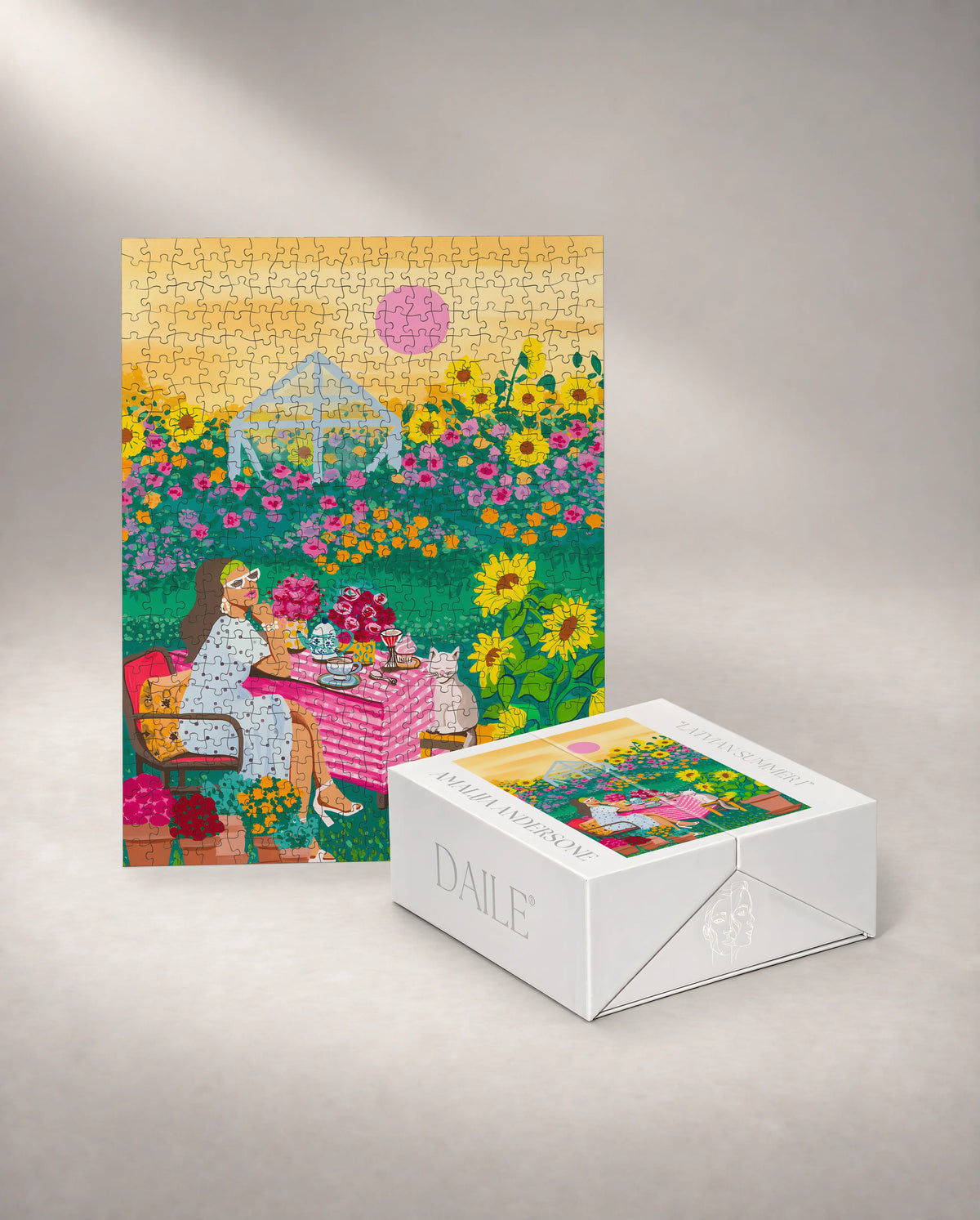 500-piece puzzle with the DAILE Mini gift box #set:mini-500