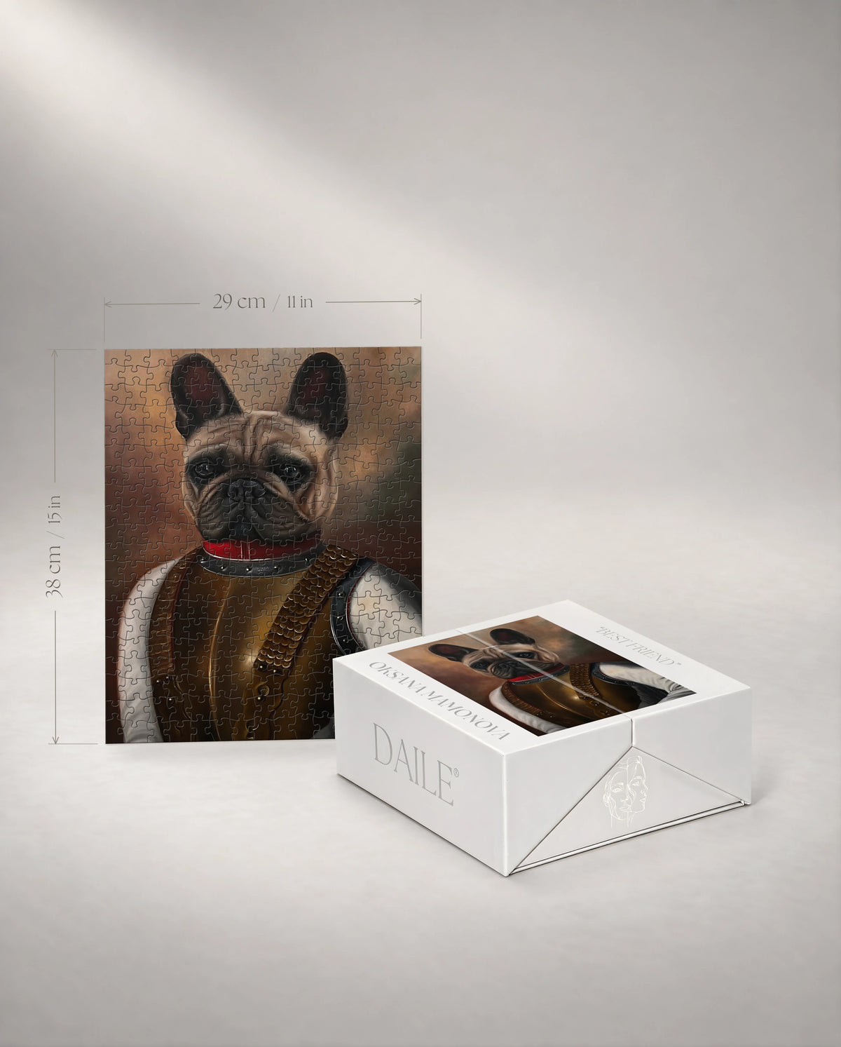 300-piece puzzle with the DAILE Mini gift box #set:mini-300