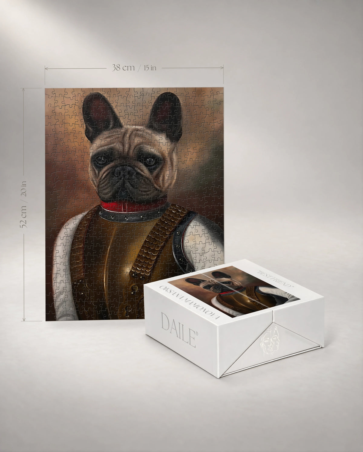 500-piece puzzle with the DAILE Mini gift box #set:mini-500