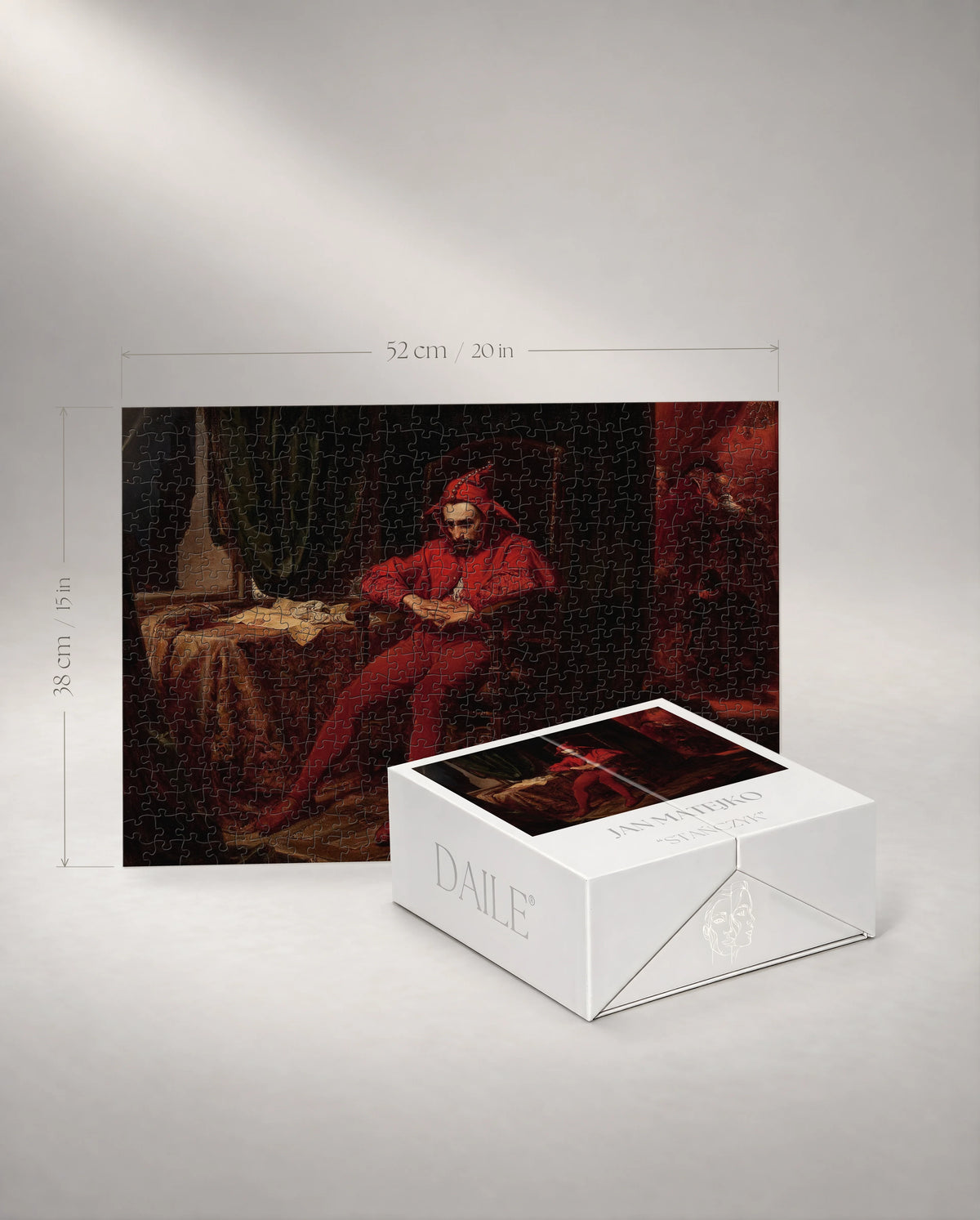 500-piece puzzle with the DAILE Mini gift box #set:mini-500