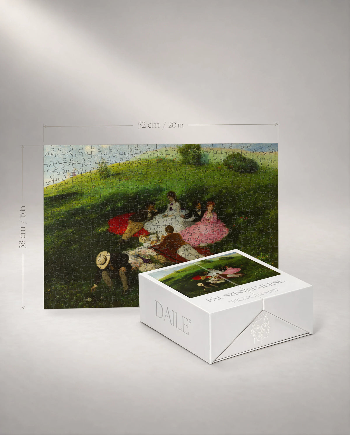 500-piece puzzle with the DAILE Mini gift box #set:mini-500