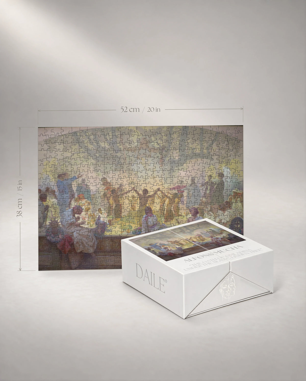 500-piece puzzle with the DAILE Mini gift box #set:mini-500