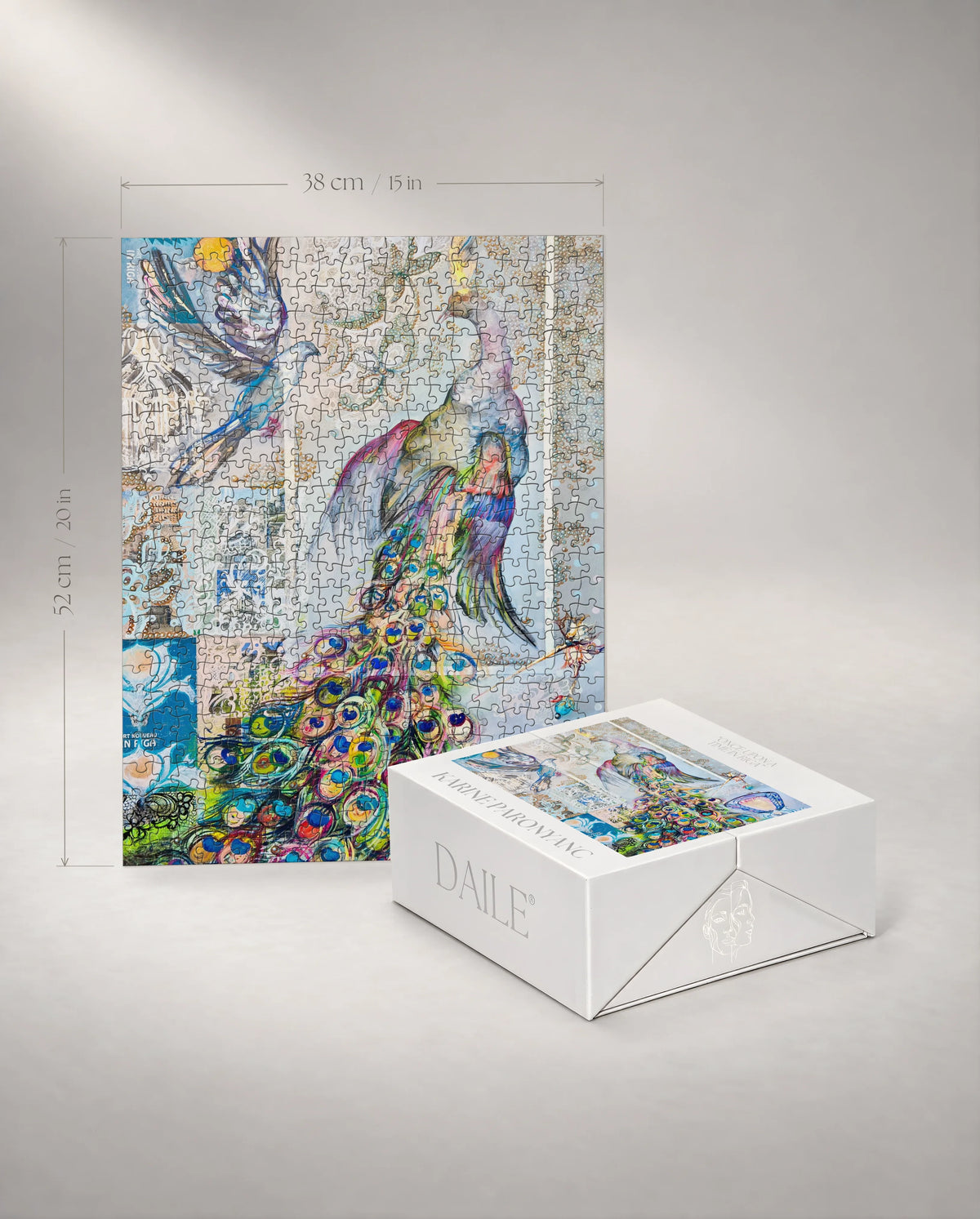 500-piece puzzle with the DAILE Mini gift box #set:mini-500