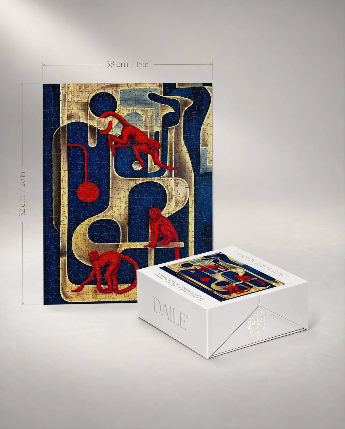 500-piece puzzle with the DAILE Mini gift box #set:mini-500