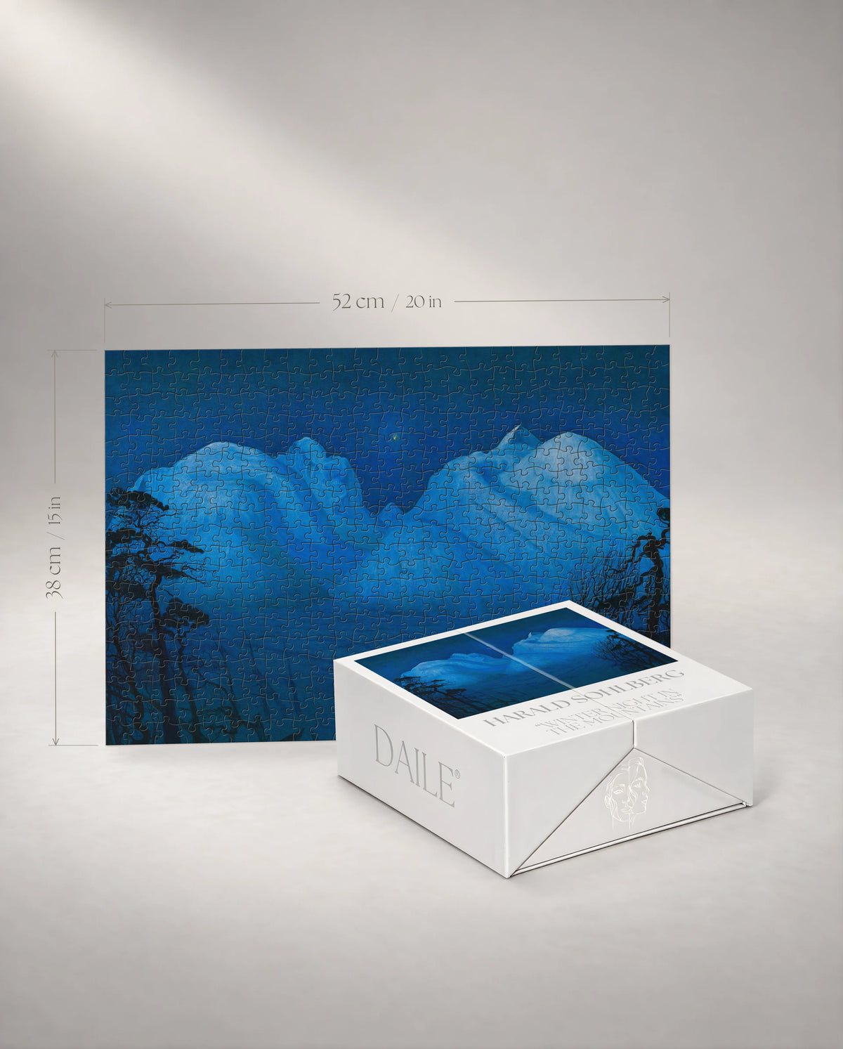 500-piece puzzle with the DAILE Mini gift box #set:mini-500