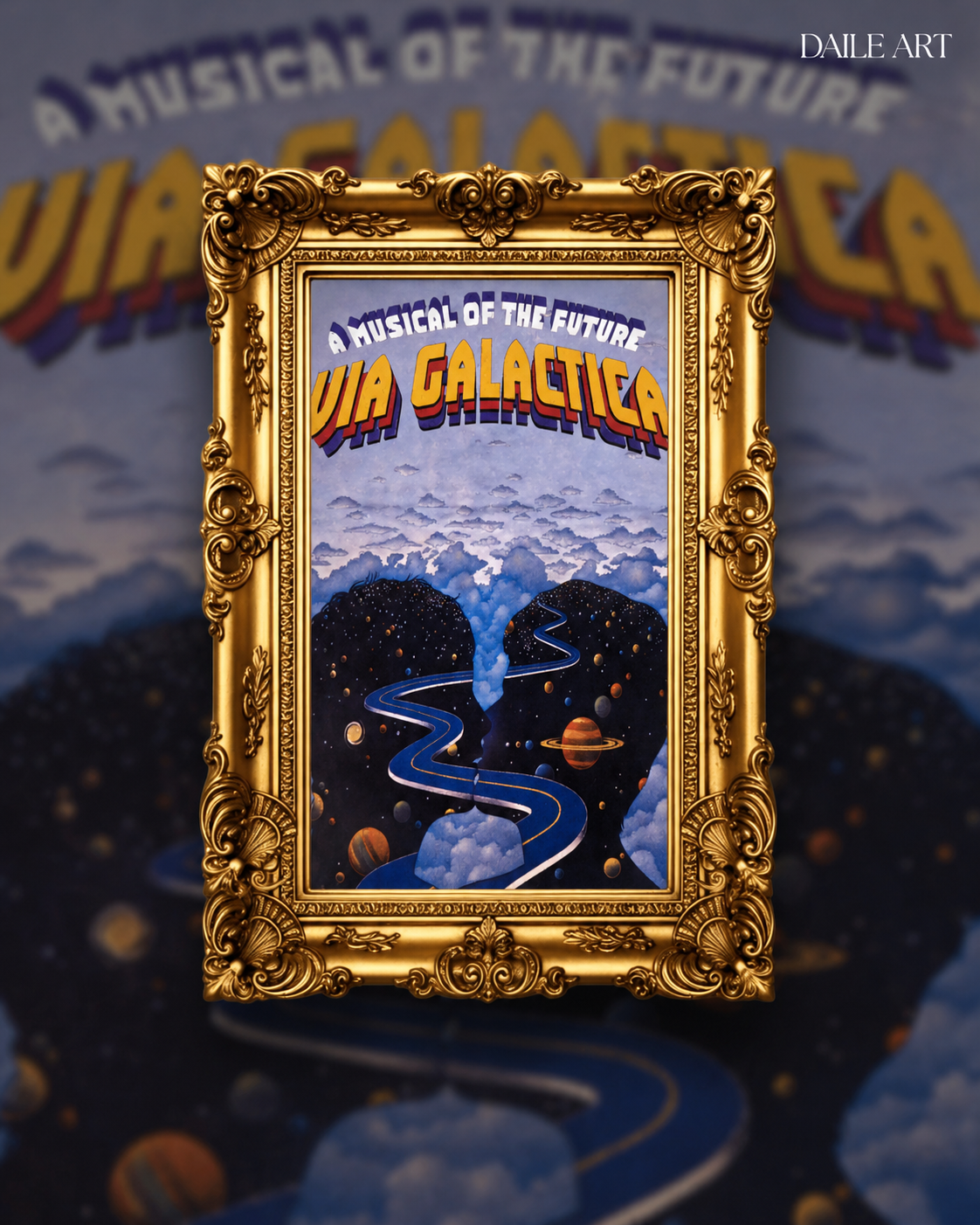 “ Via Galactica ” — DAILE x Artcraft Lithograph