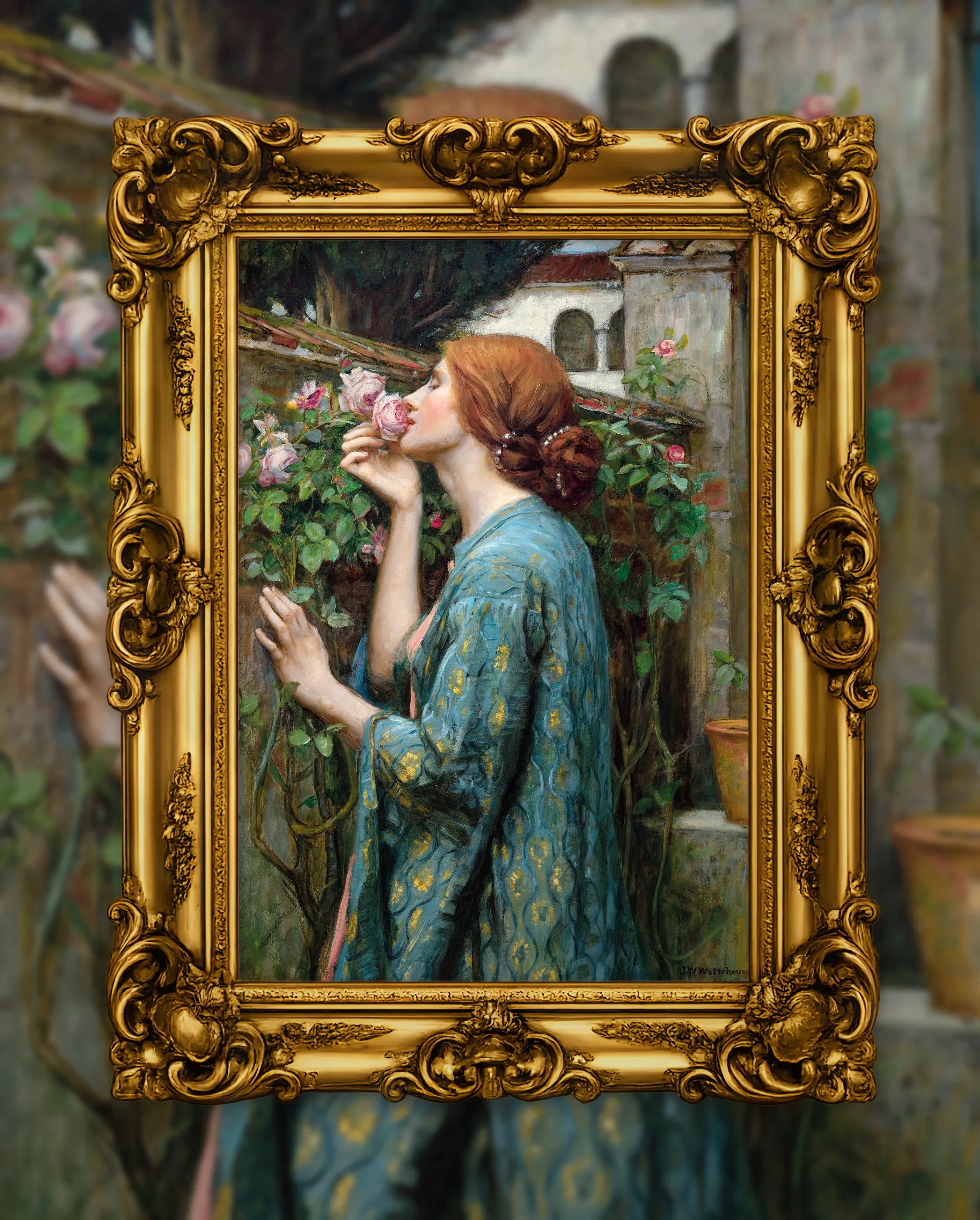 “The Soul of the Rose” — DAILE x John William Waterhouse