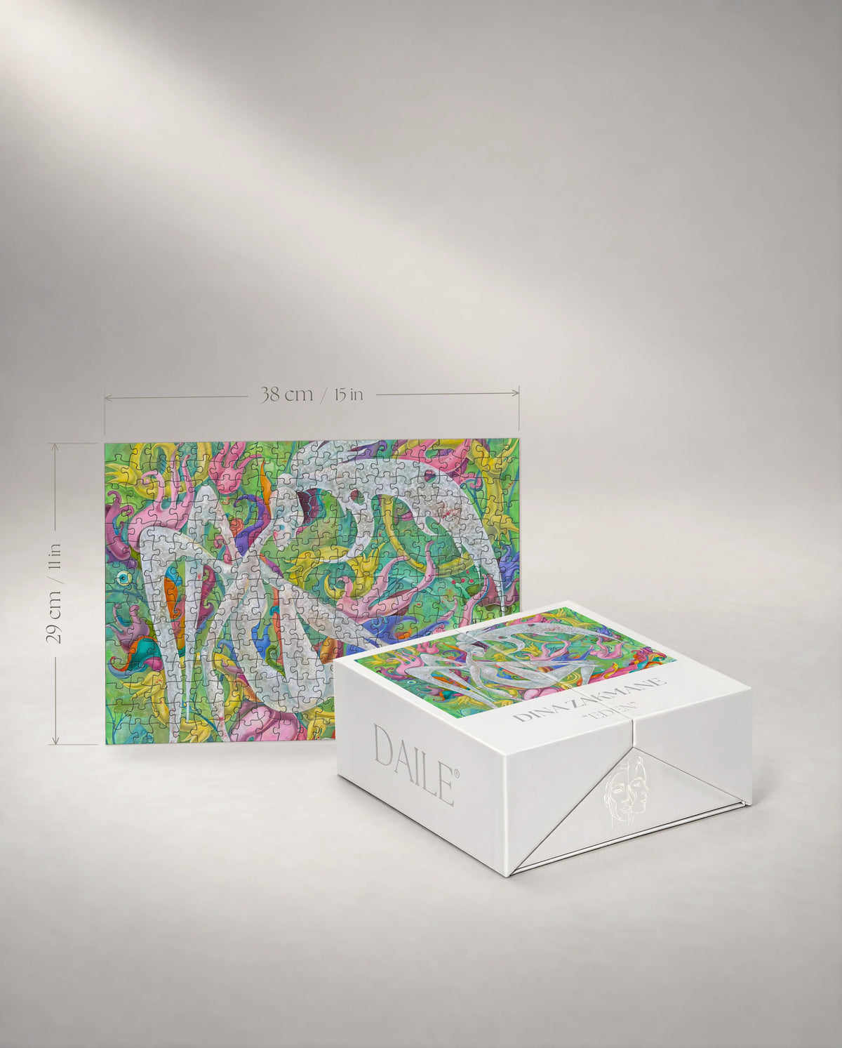 300-piece puzzle with the DAILE Mini gift box #set:mini-300