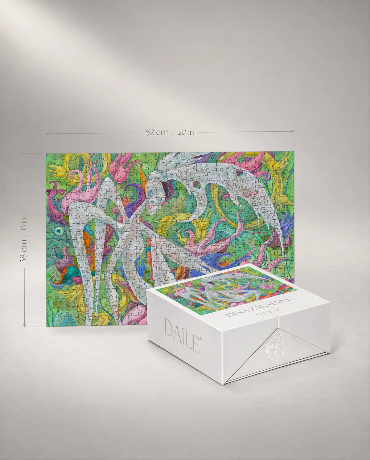 500-piece puzzle with the DAILE Mini gift box #set:mini-500